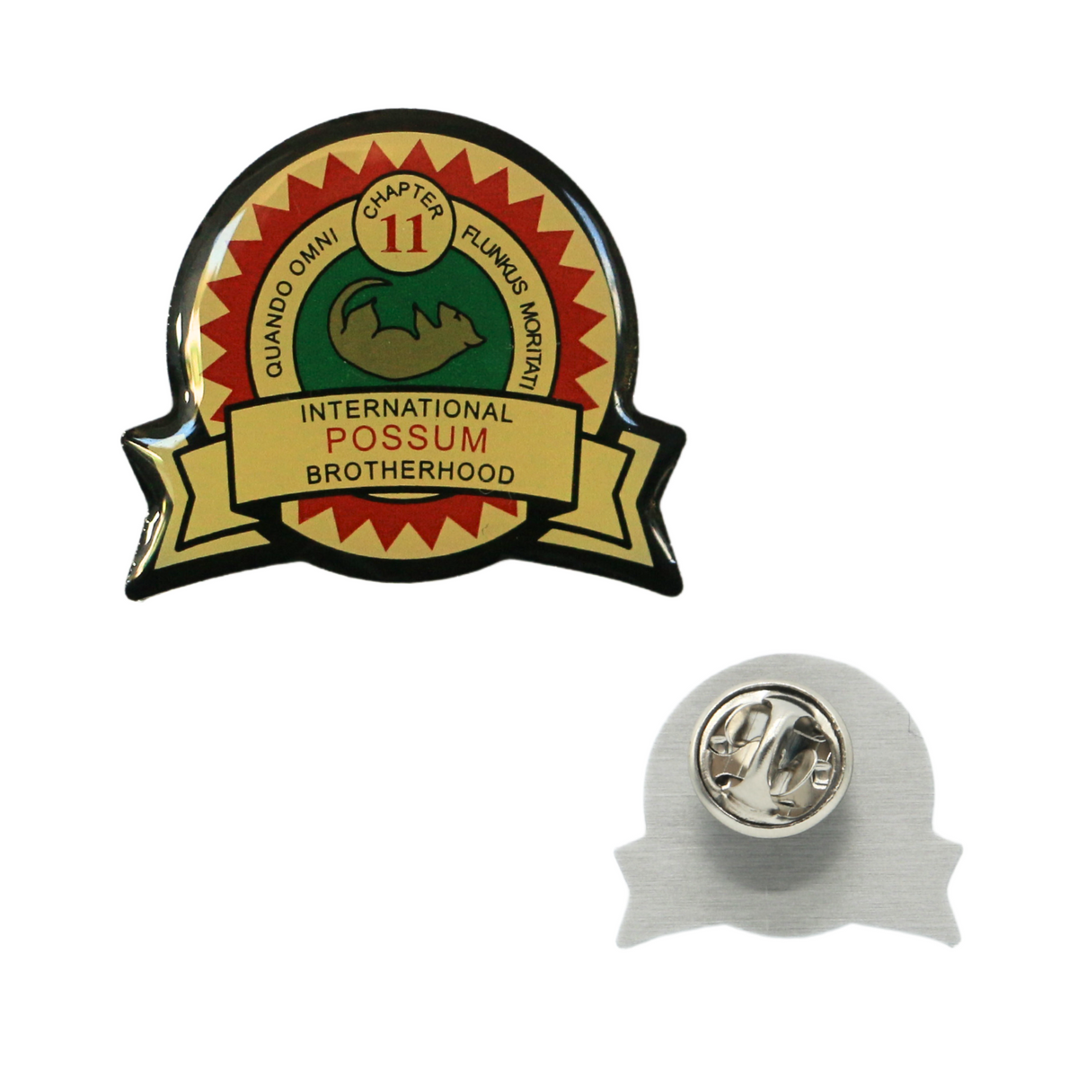 Possum Lodge Members Only Lapel Pin | Red Green