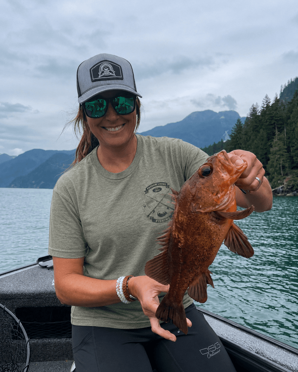 Angler T-Shirt - Possum Lodge Fishin' | Red Green