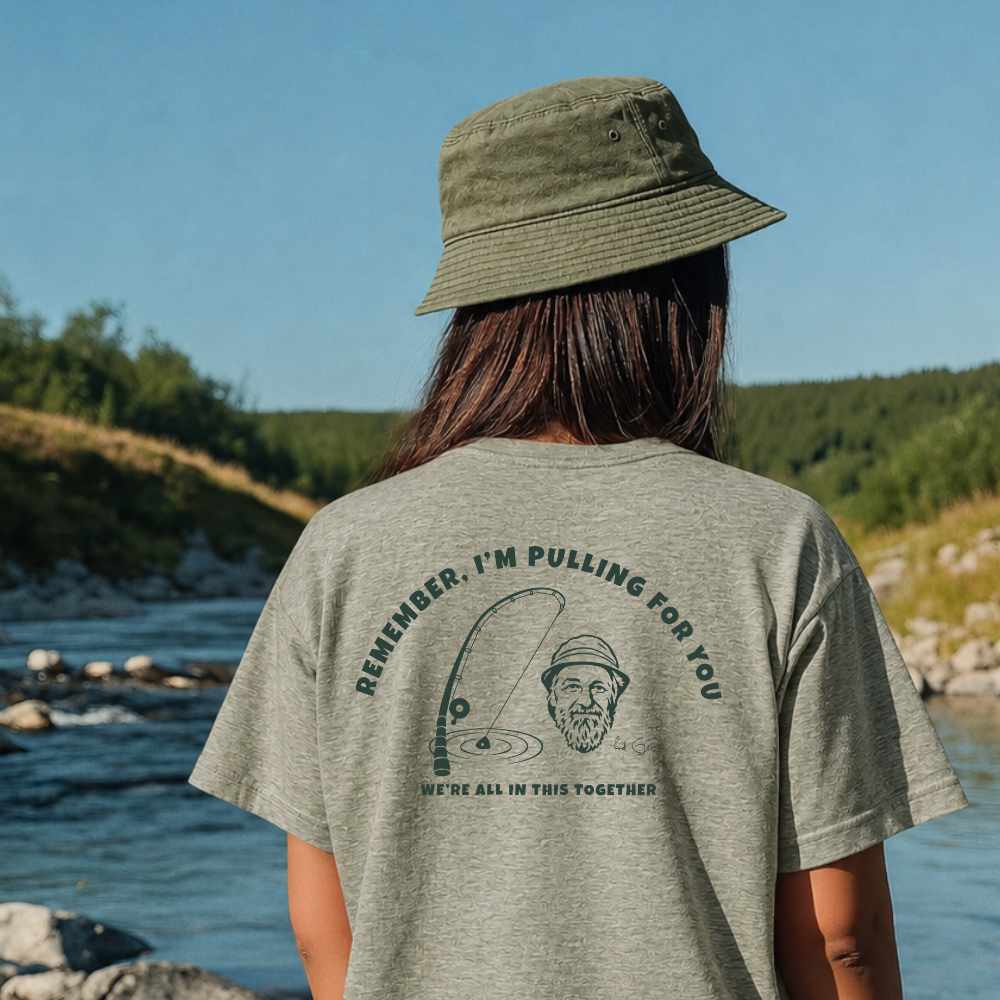 Angler T-Shirt - Possum Lodge Fishing | Red Green