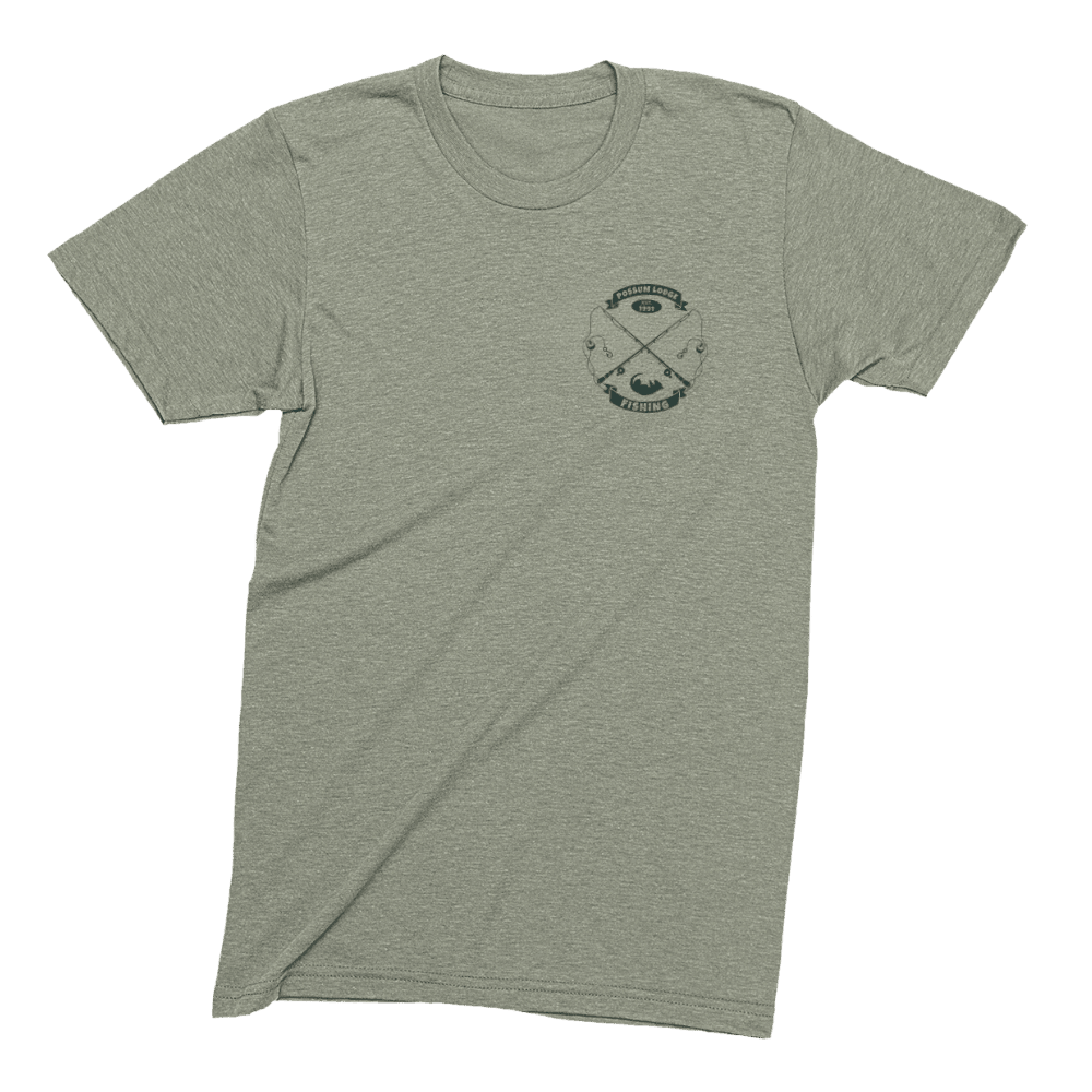 Angler T-Shirt - Possum Lodge Fishing | Red Green
