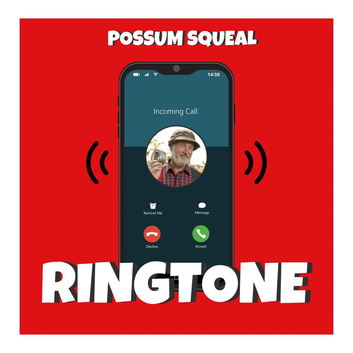 Possum Squeal” Red Green Digital Download Ringtone Red Green