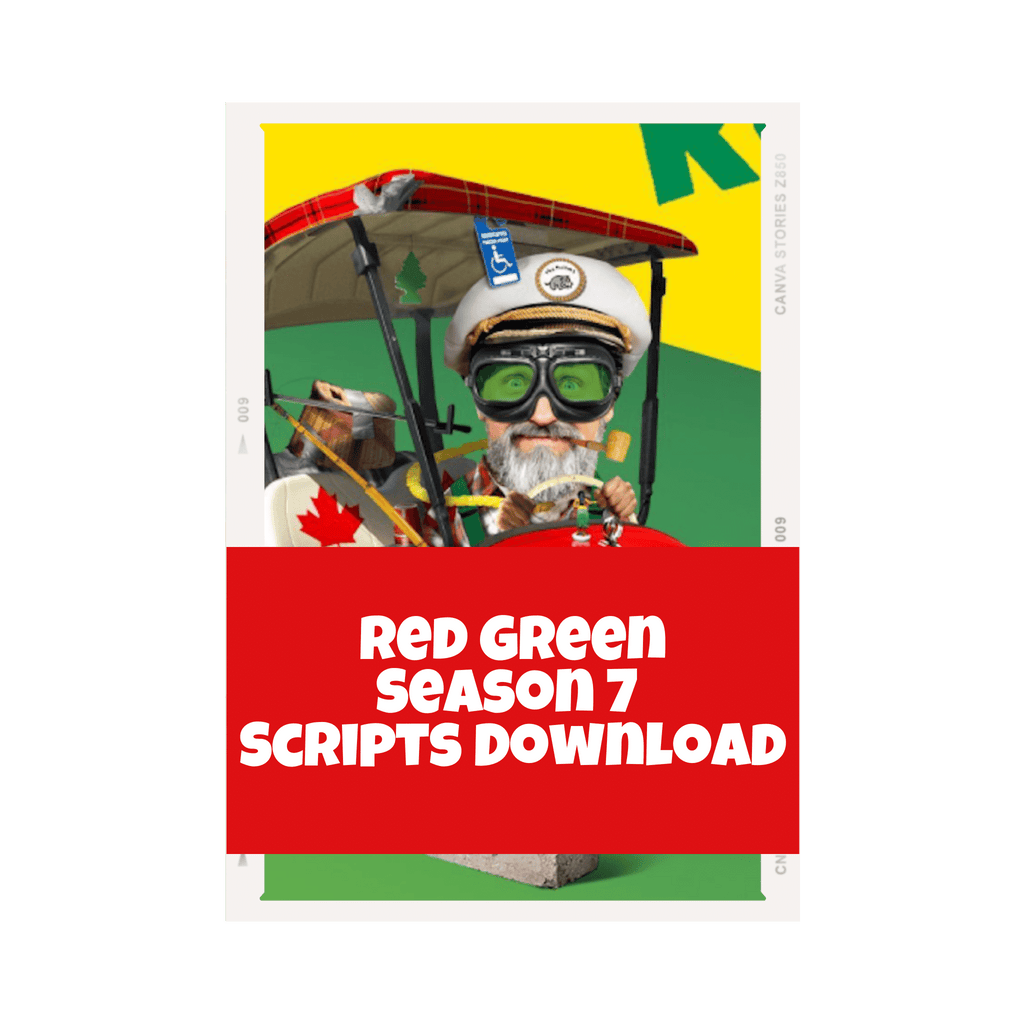 Red Green Show season 7 scripts