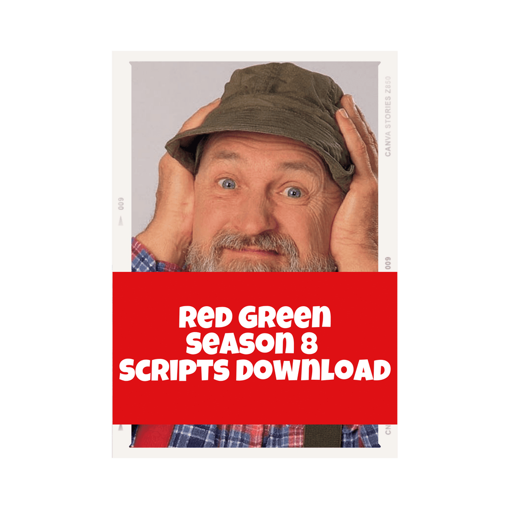 Red Green Show season 8 scripts