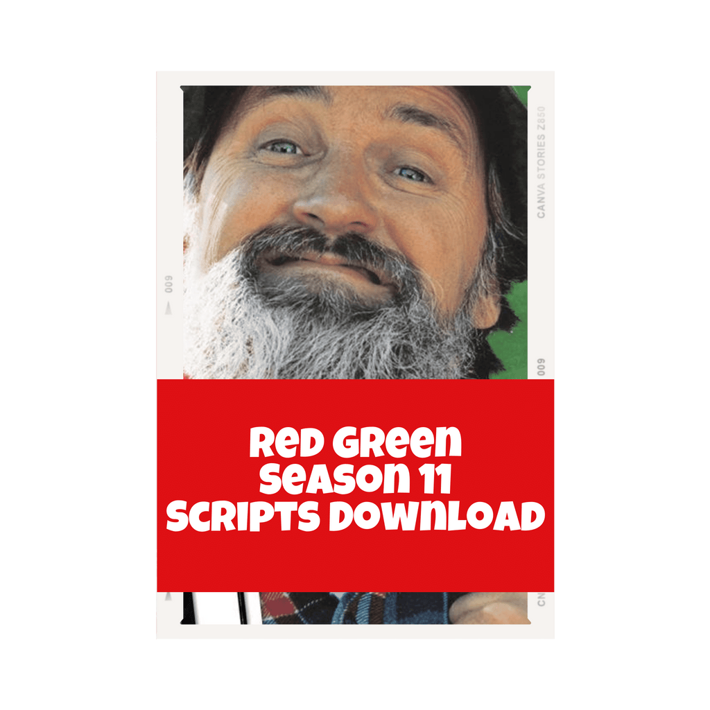 Red Green Show season 11 scripts