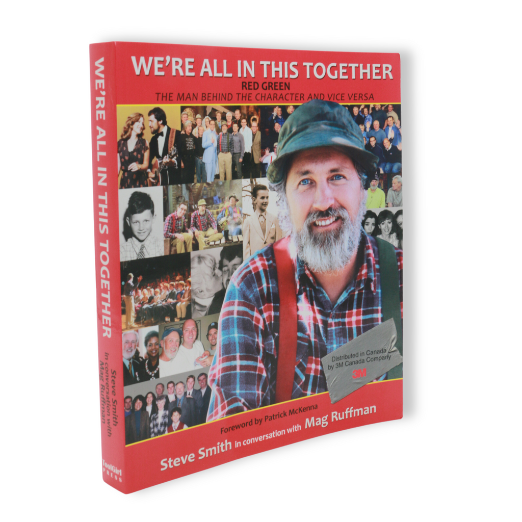 Front cover of book "We're All in this Together" by Red Green