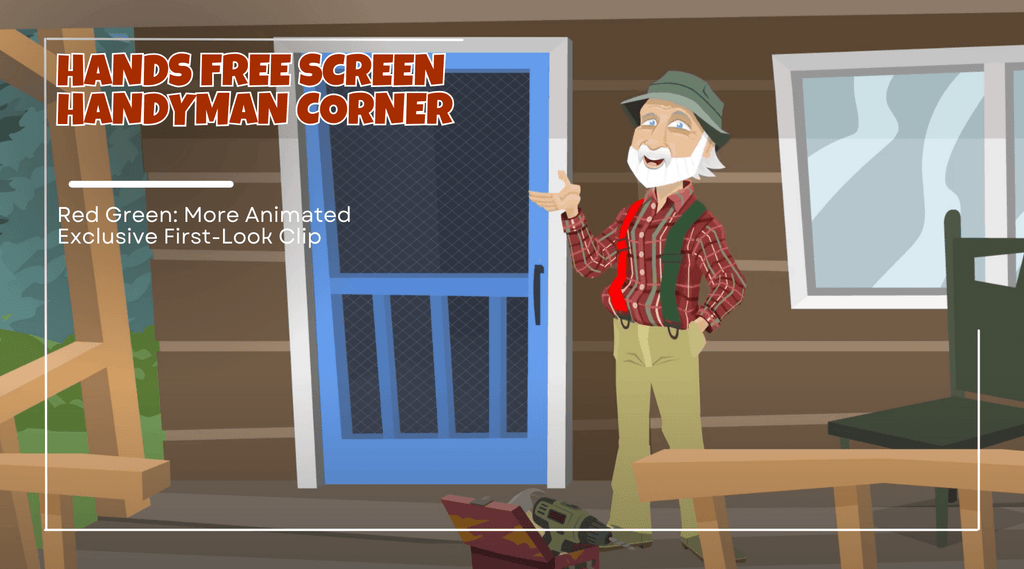 Hands Free Screen - Red Green More Animated Members Only Clip