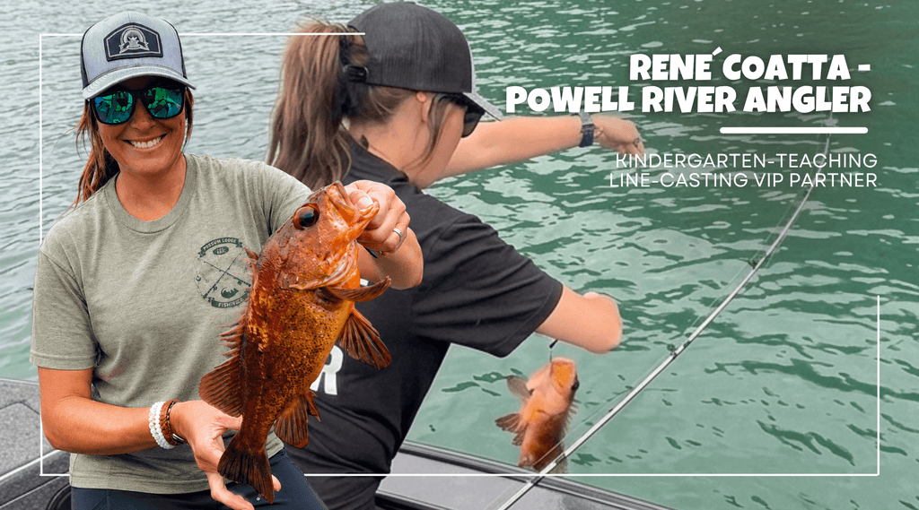 Rene Coatta Powell River Angler catch