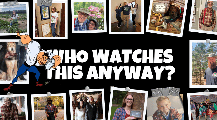 Images of fans and viewers who watch The Red Green Show