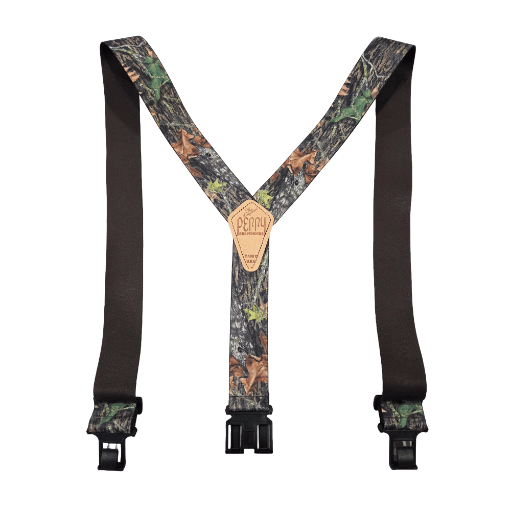 Lodge Approved Camo by Perry Suspenders | Red Green