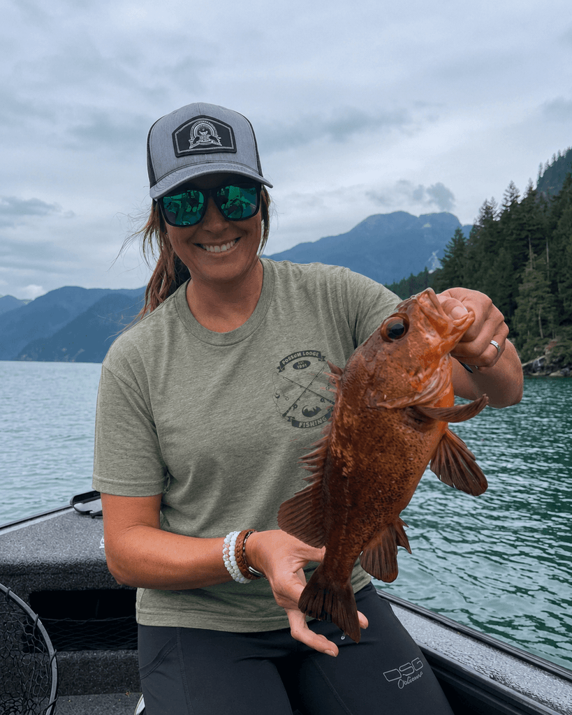 Angler T-Shirt - Possum Lodge Fishin' | Red Green