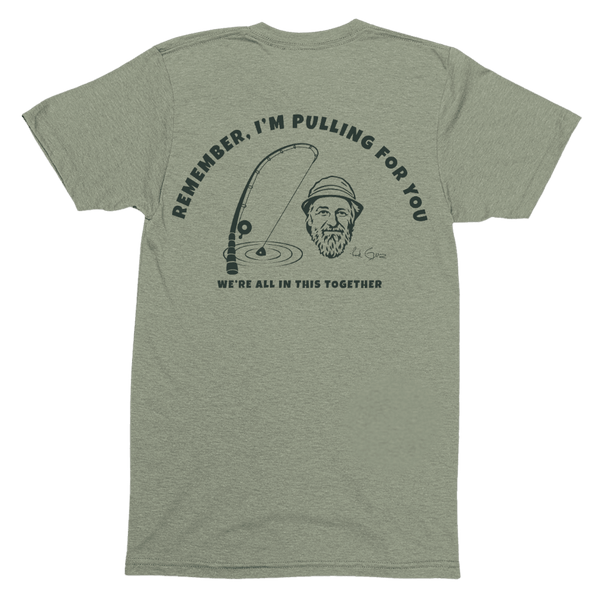 Angler T-Shirt - Possum Lodge Fishin' | Red Green