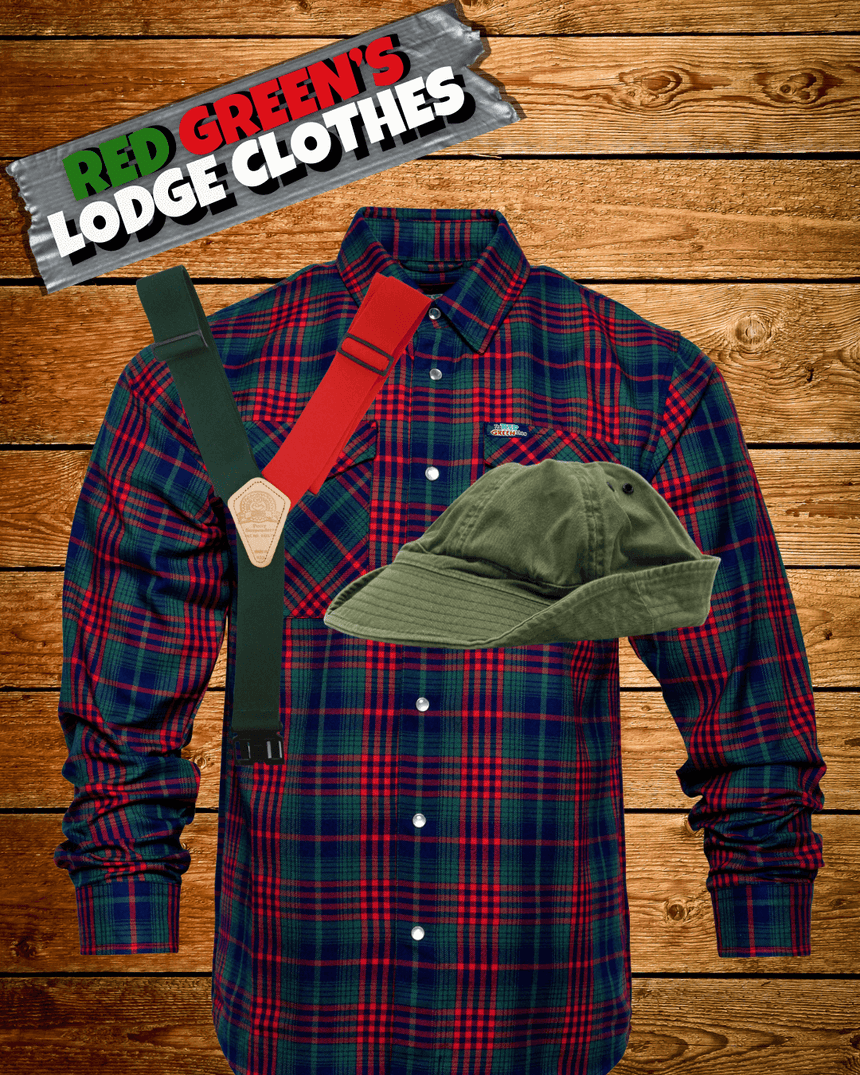 RED GREEN'S LODGE CLOTHS BUNDLE AND SAVE