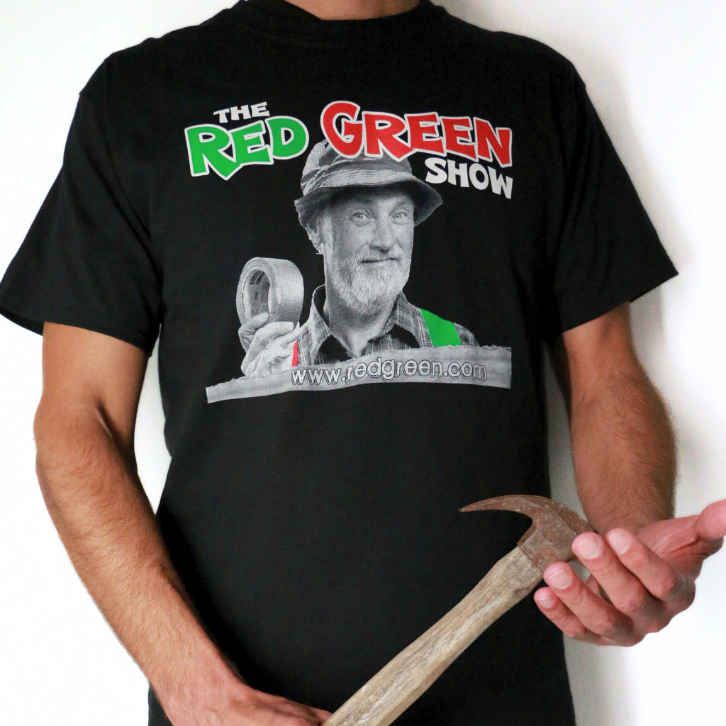 Green red 2024 and black shirt