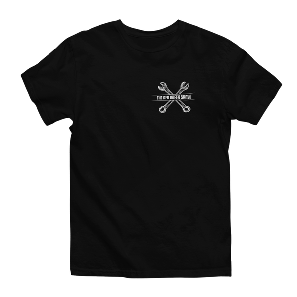 The New Red Green Show Handy Not Handsome T-Shirt Front 