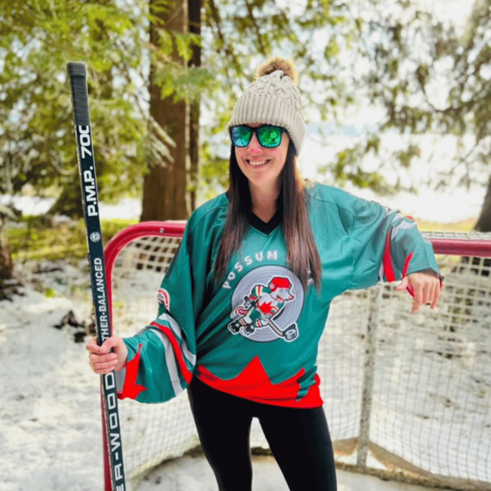 Red Green Show Possum Lake Hockey Jersey Red Green